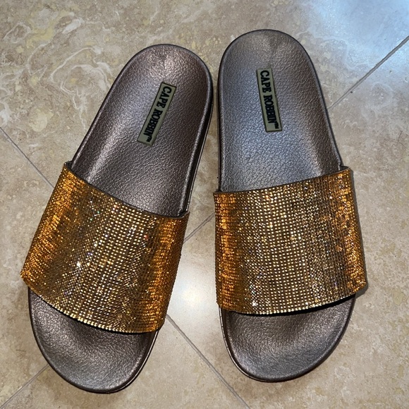 Cape Robbin Shoes - 💕Blinged slippers 💕